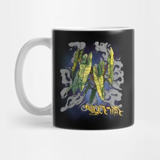 PHILODENDRON BILLIETIAE VARIEGATED ARTWORK Mug